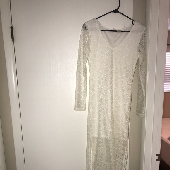 poshmark white dress